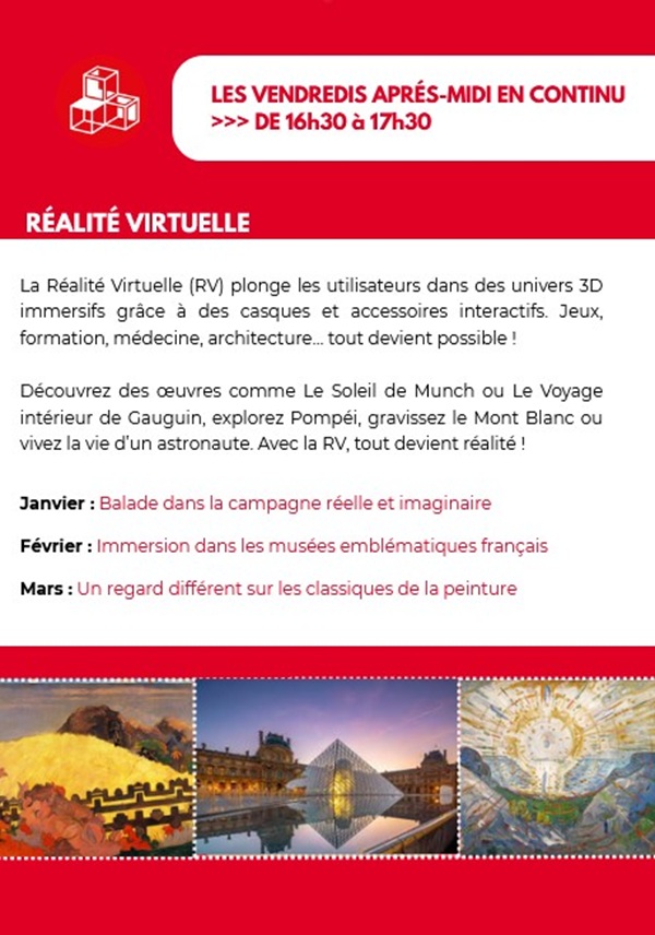 Micro-Folie : Réalité Virtuelle