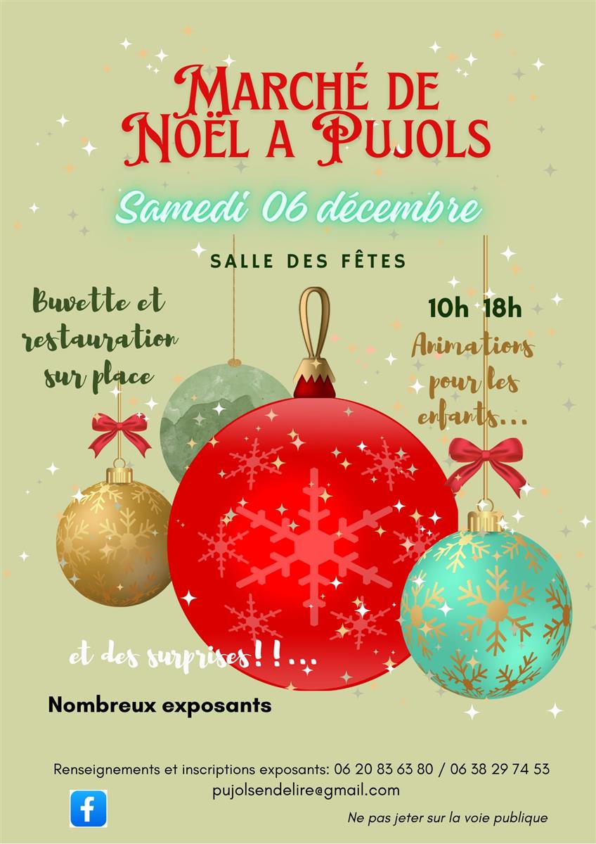 MARCHE DE NOEL A PUJOLS