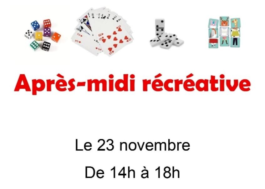 Après-midi récréative/ Jeux de société