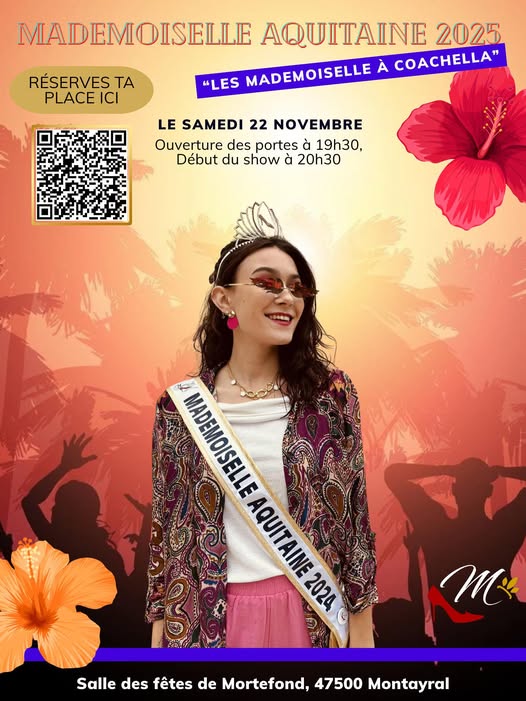 Election Mademoiselle Aquitaine 2025