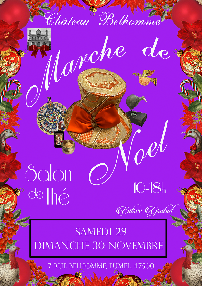 Marché de Noël au Château Belhomme