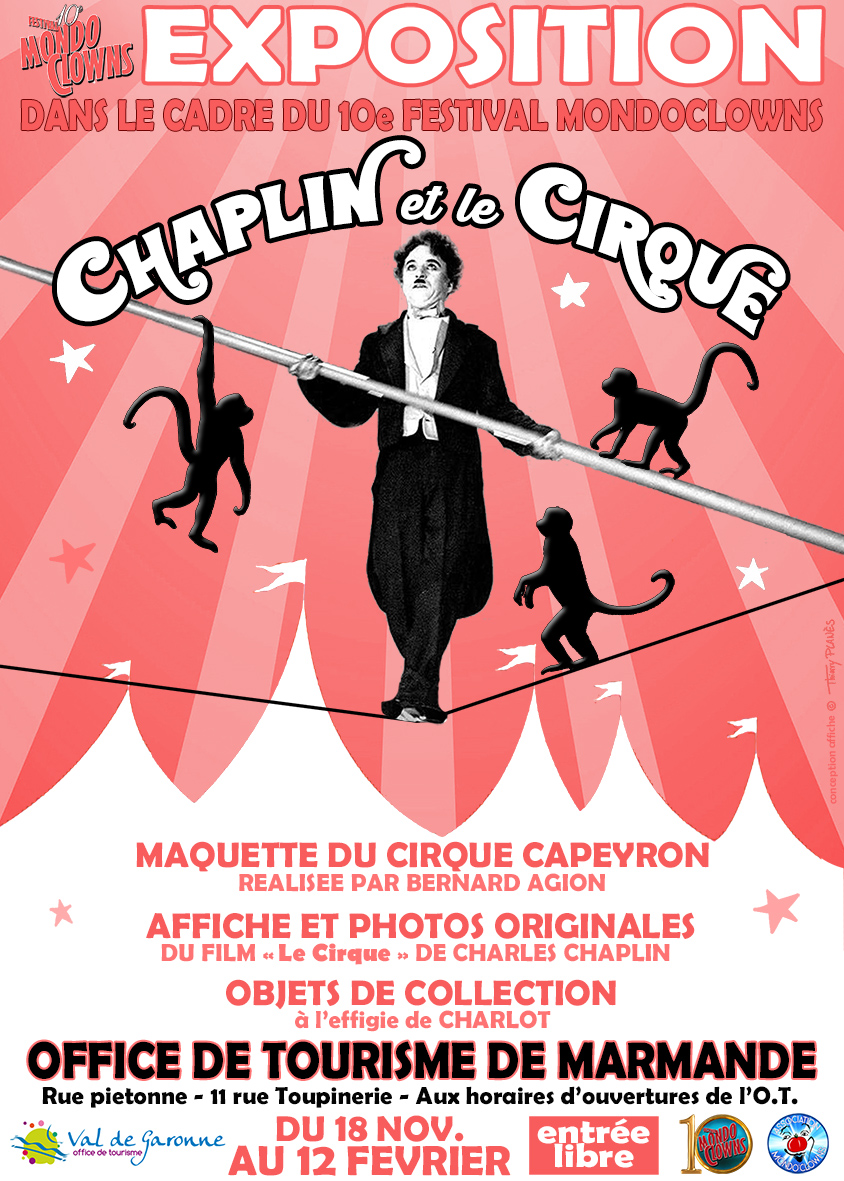 Exposition - CHAPLIN et le CIRQUE