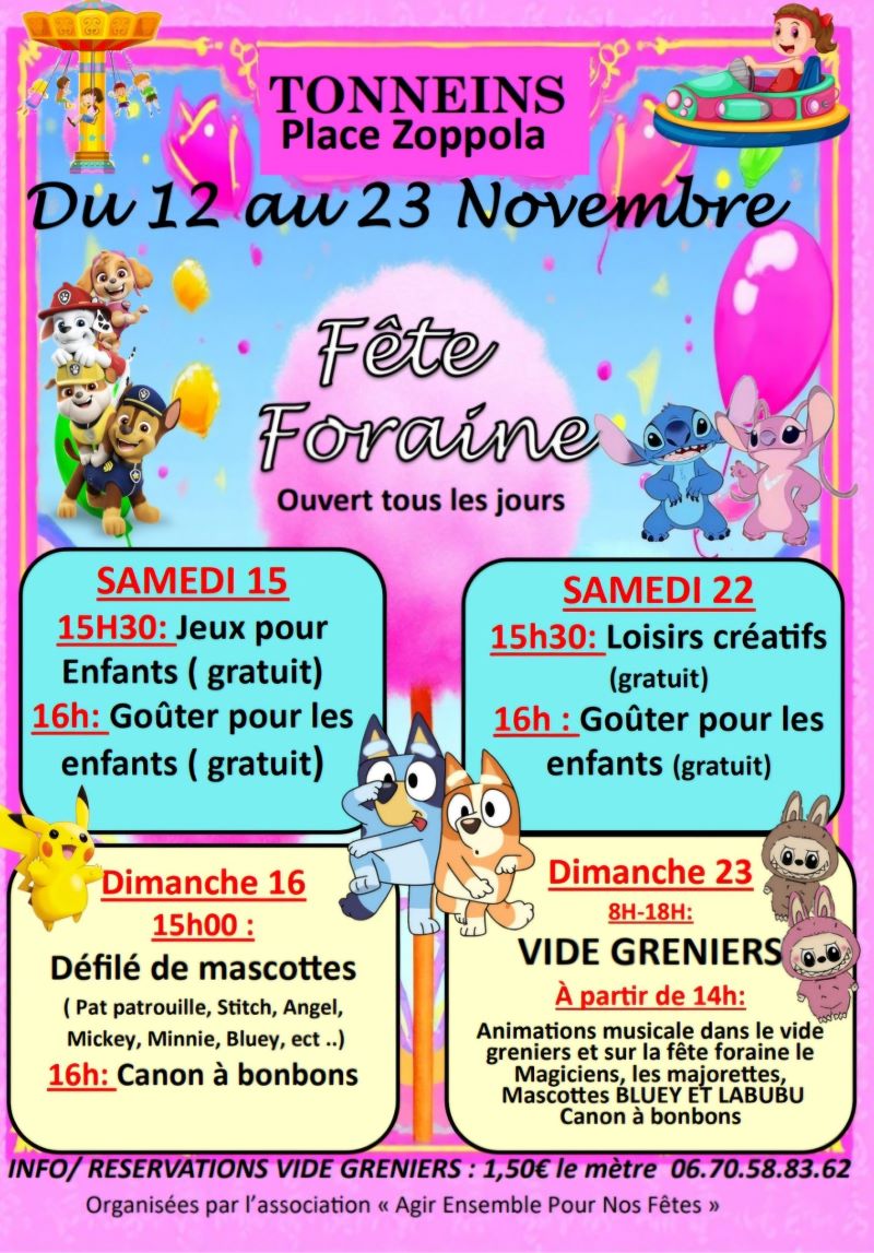 Fête Foraine - Foire de la Sainte-Catherine