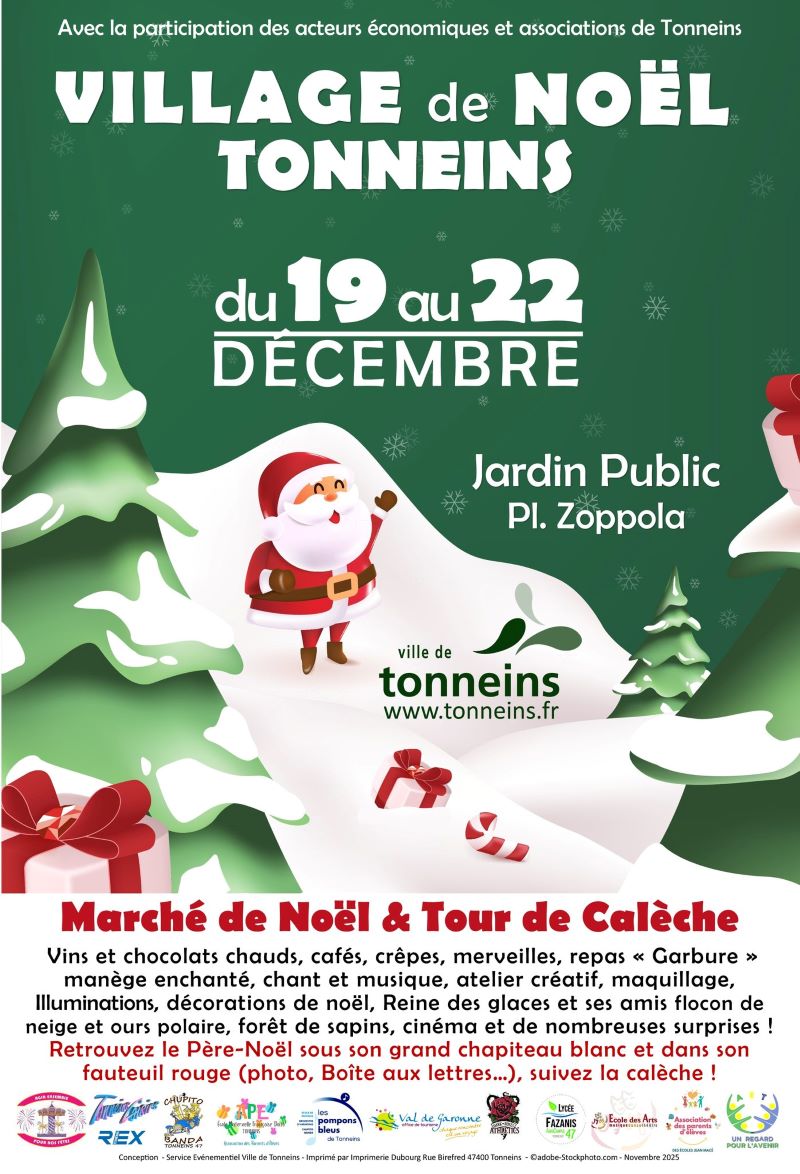 Village de Noël Tonneins