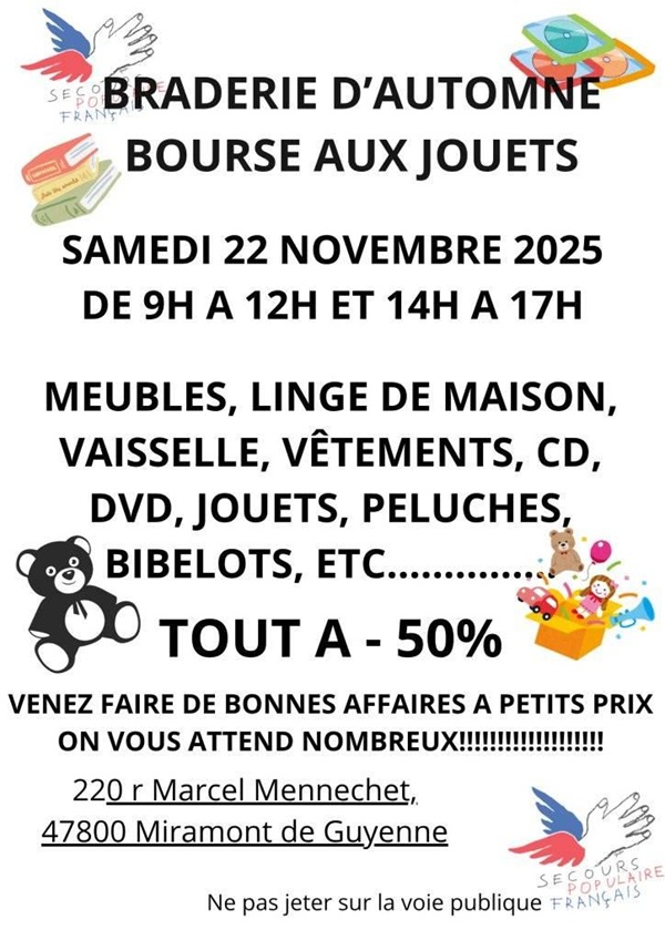 Braderie d'automne
