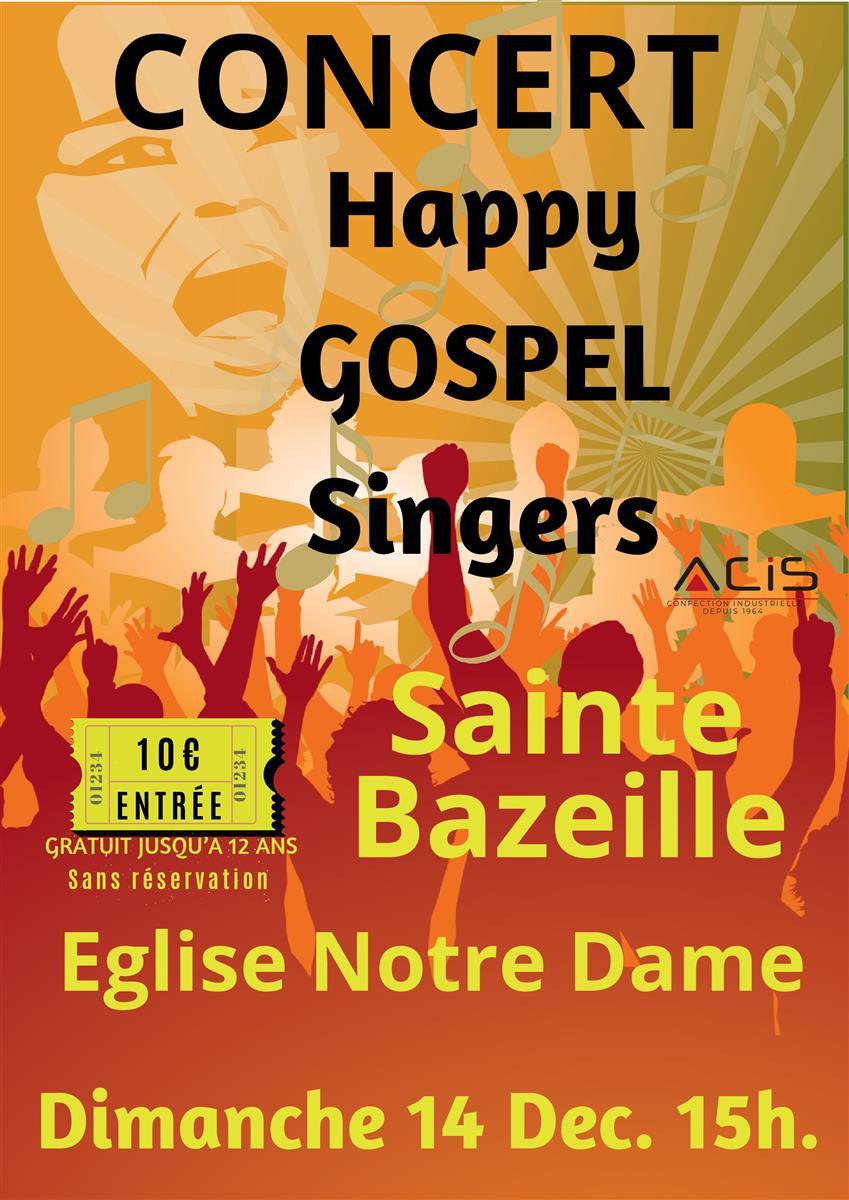 Concert Happy Gospel Singers
