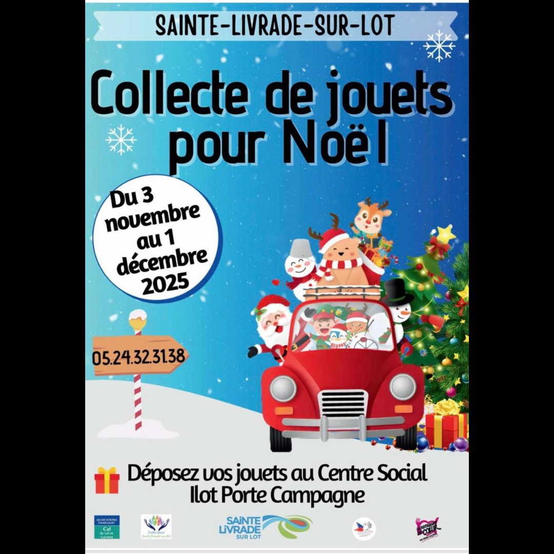 Collecte de jouets pour Noël