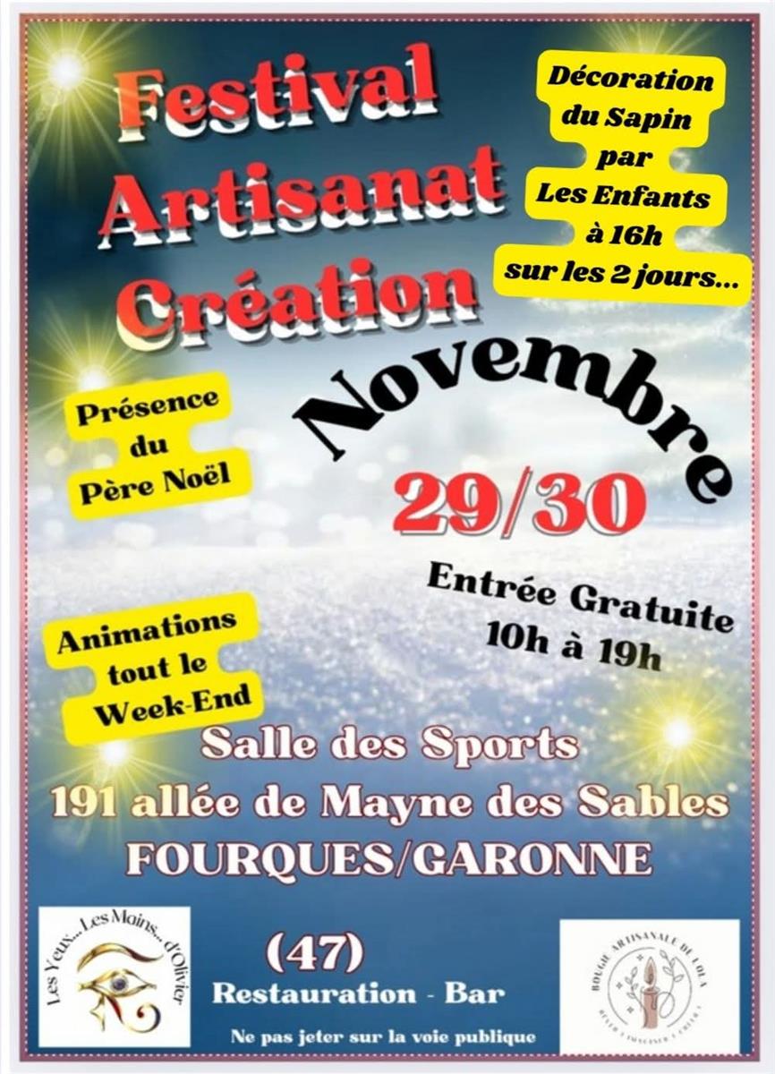 Festival Artisanat Création