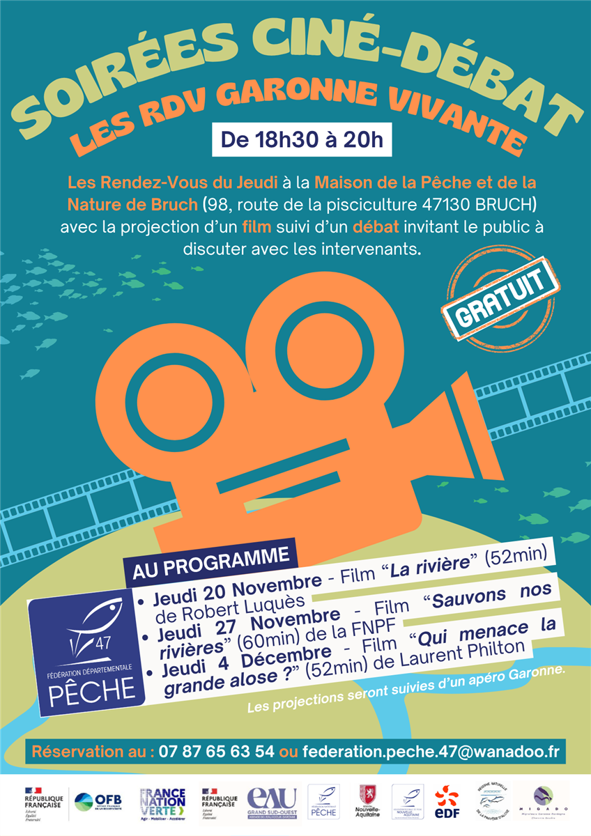 Soirées ciné-débat : Les rendez-vous garonne v ...