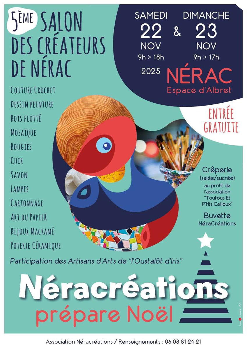 5ème salon des créateurs de Nérac