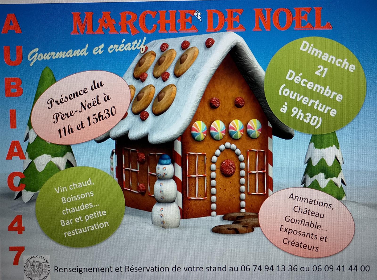 Marché de Noël d'Aubiac