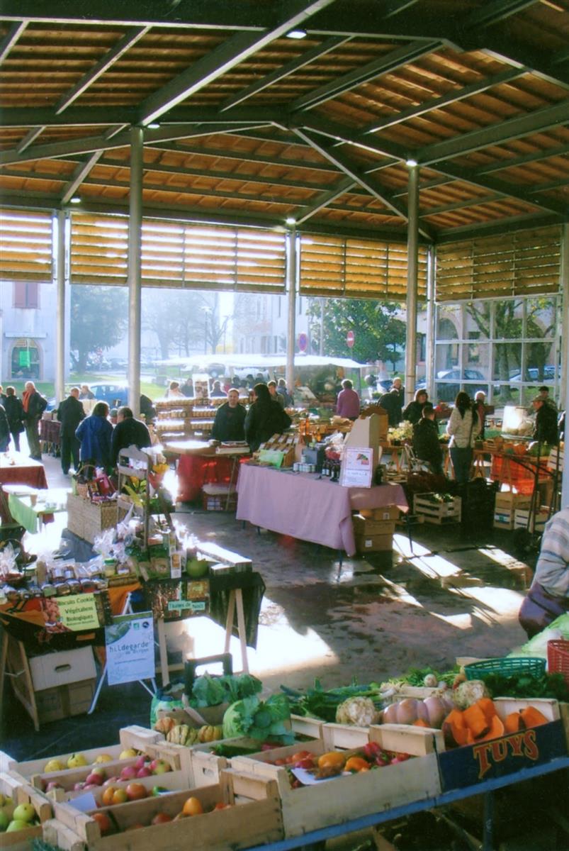 Marché biologique - Crédit: OTGV | CC BY-NC-ND 4.0
