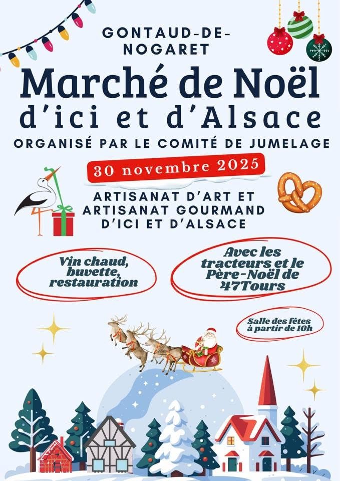 Marché de Noël d'ici et d'Alsace