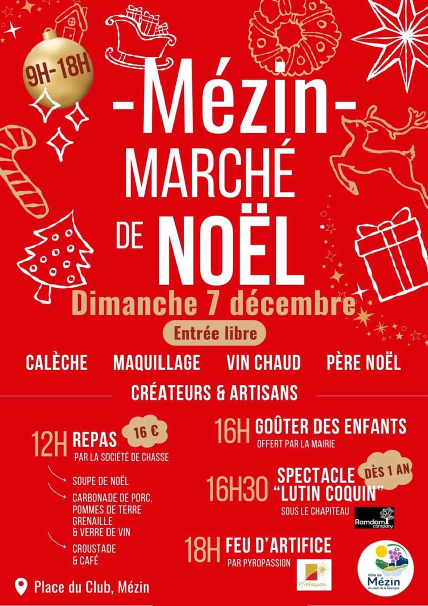 Marché de Noël de Mézin
