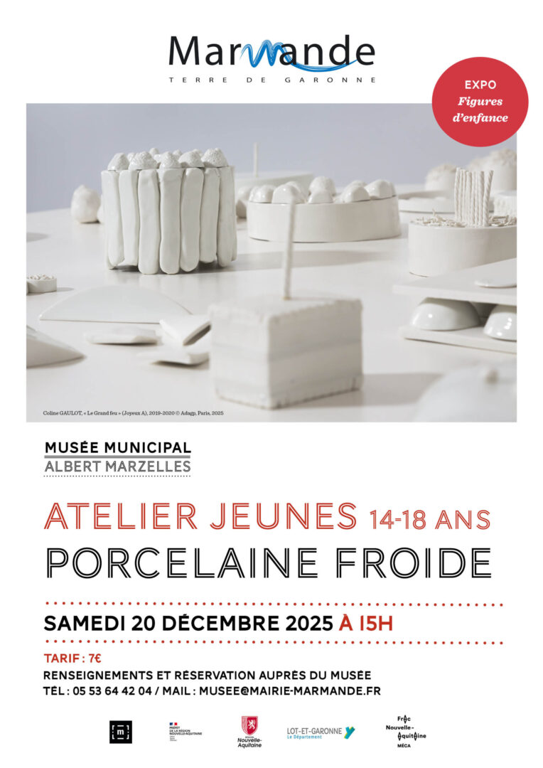 Atelier Jeunes au Musée Marzelles - Porcelaine ...