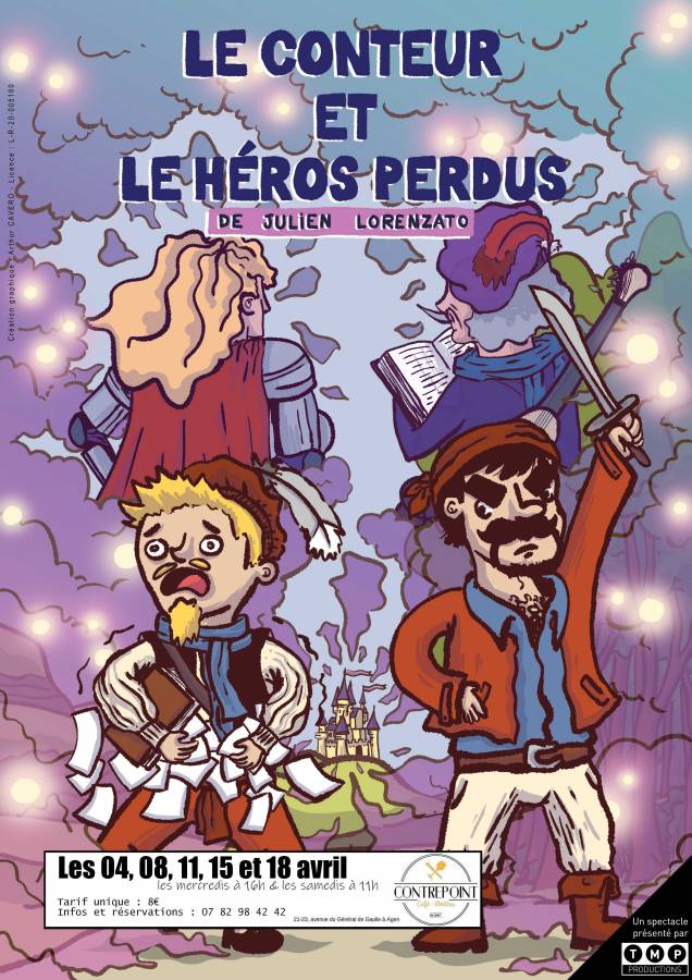 Spectacle jeune public : Le Conteur et le Héro ...