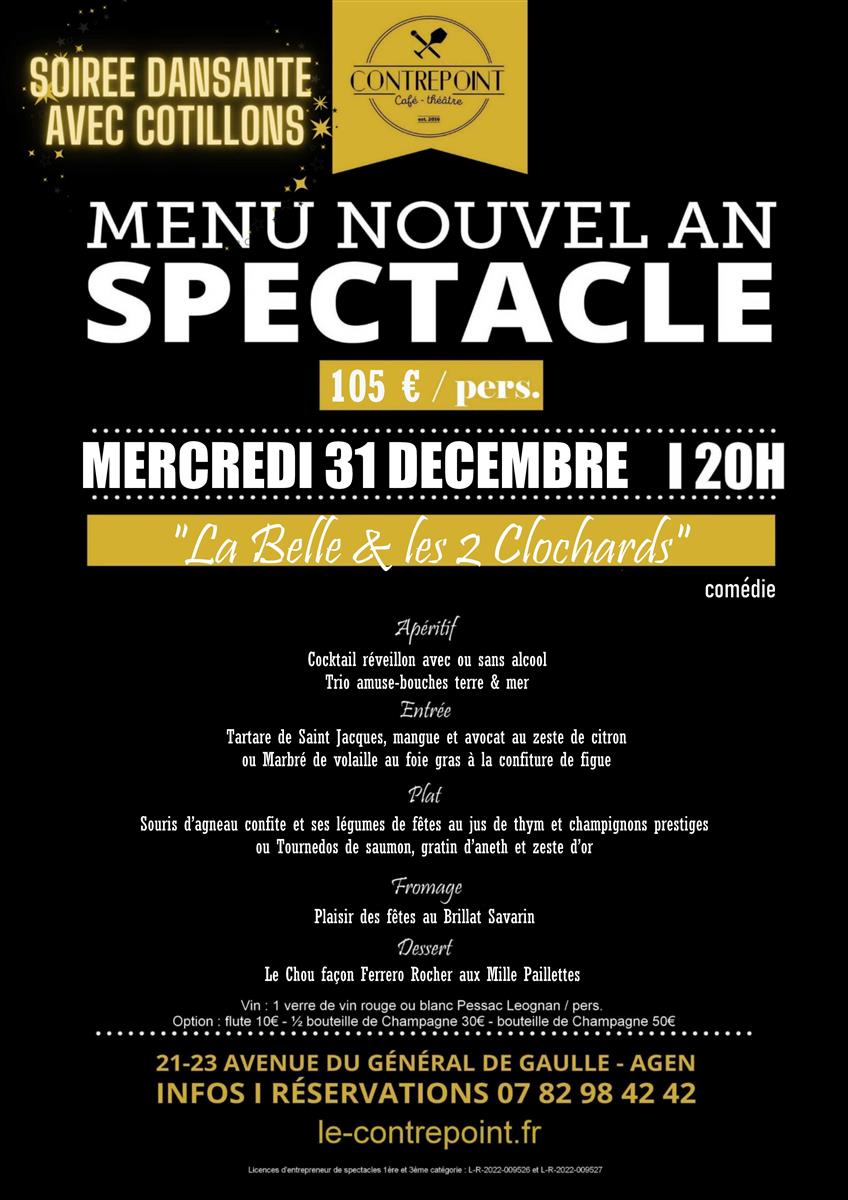 Votre réveillon du Nouvel An au Contrepoint Ca ...