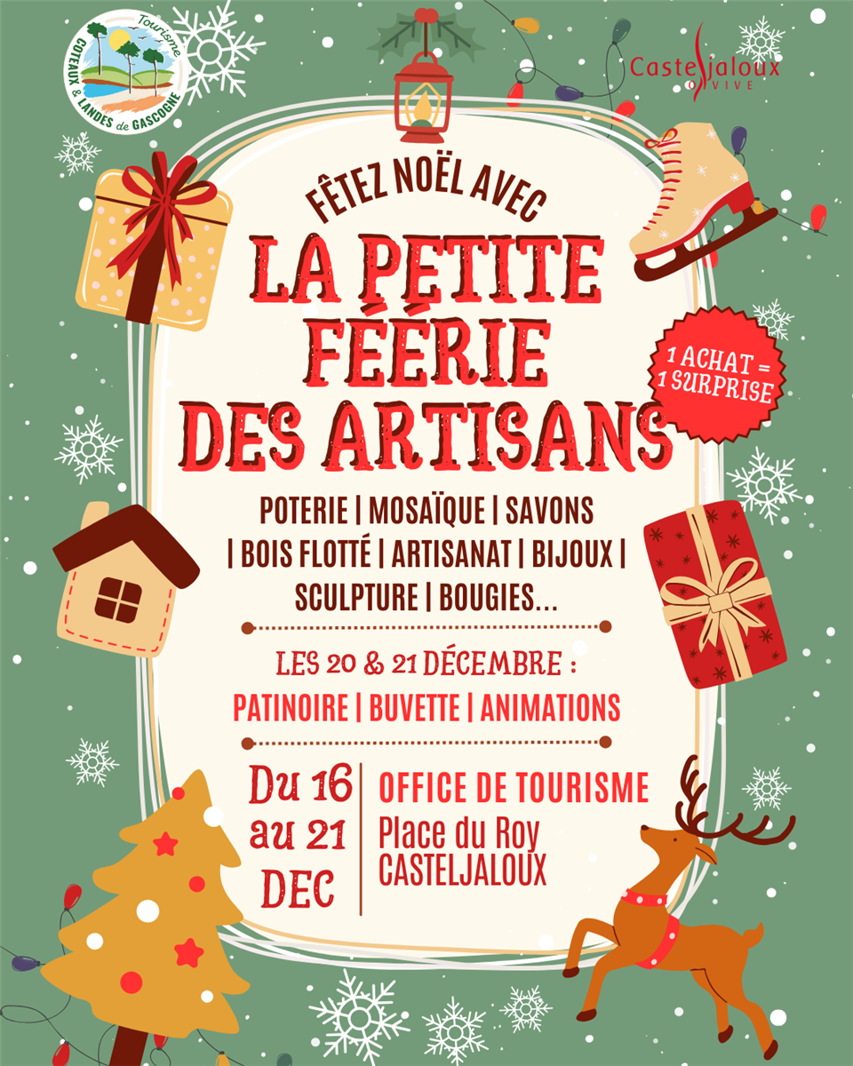 Petite féérie des artisans de l'office de tourisme