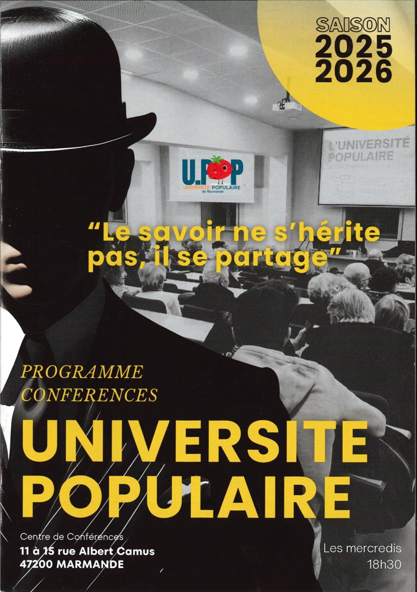 Conférence UPOP "L'humain dans le vivant" par  ...