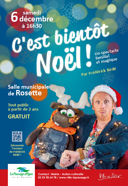Spectacle de fin d'année : C'est bientôt Noël !