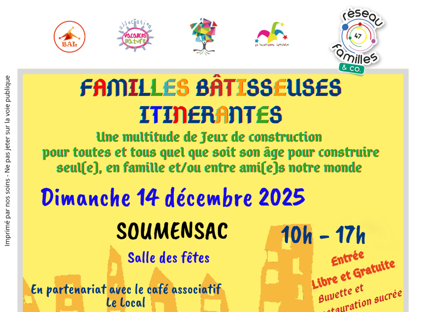 Journée jeux en famille. Festival itinérant "f ...