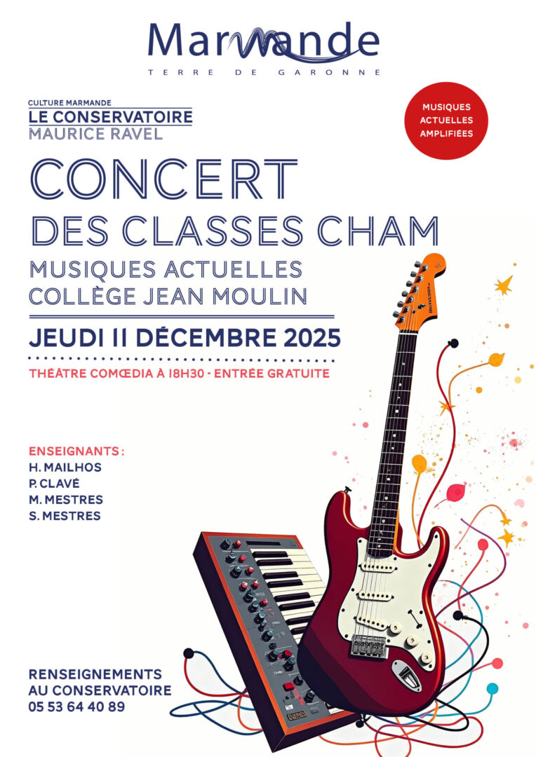 Concert des classes CHAM