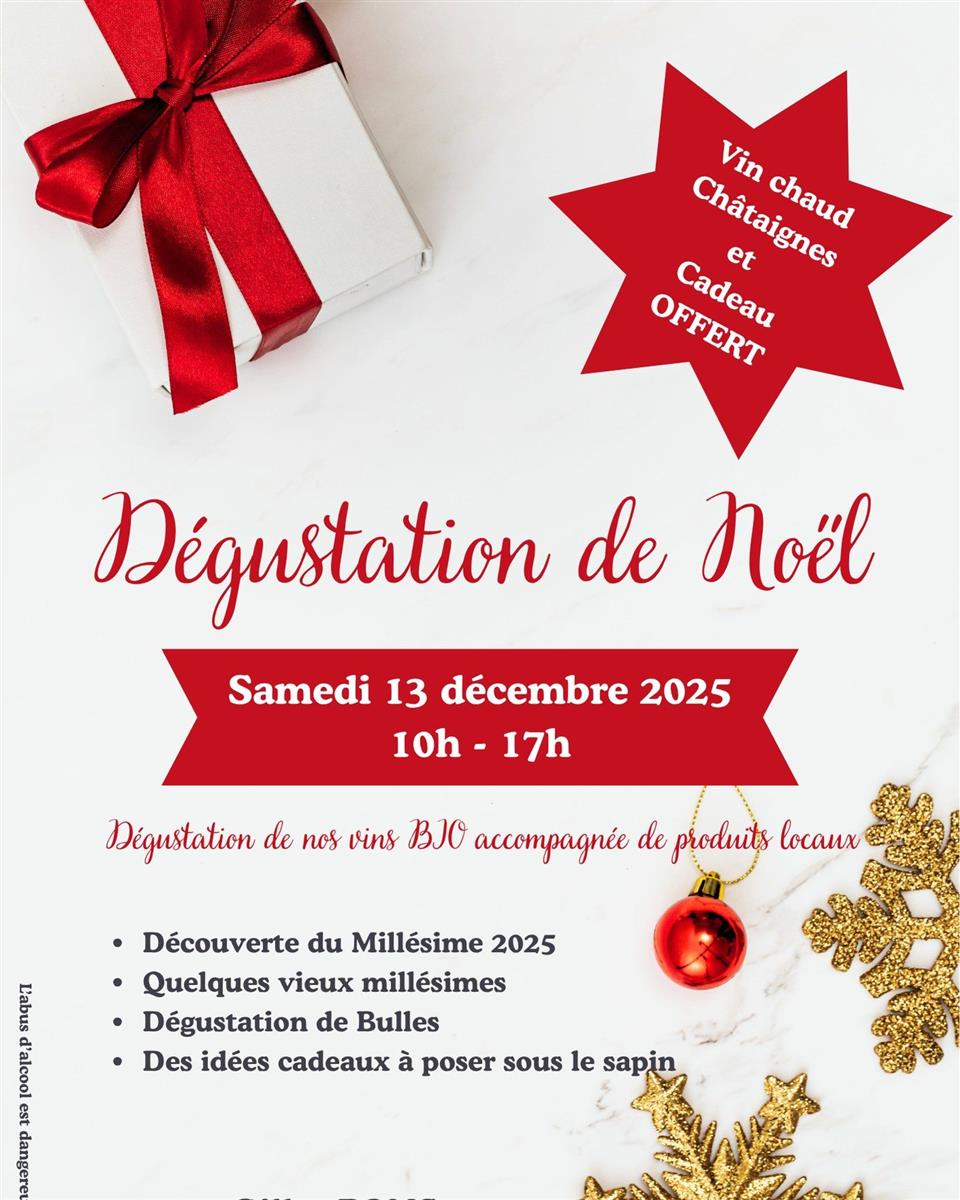 Dégustation de Noël
