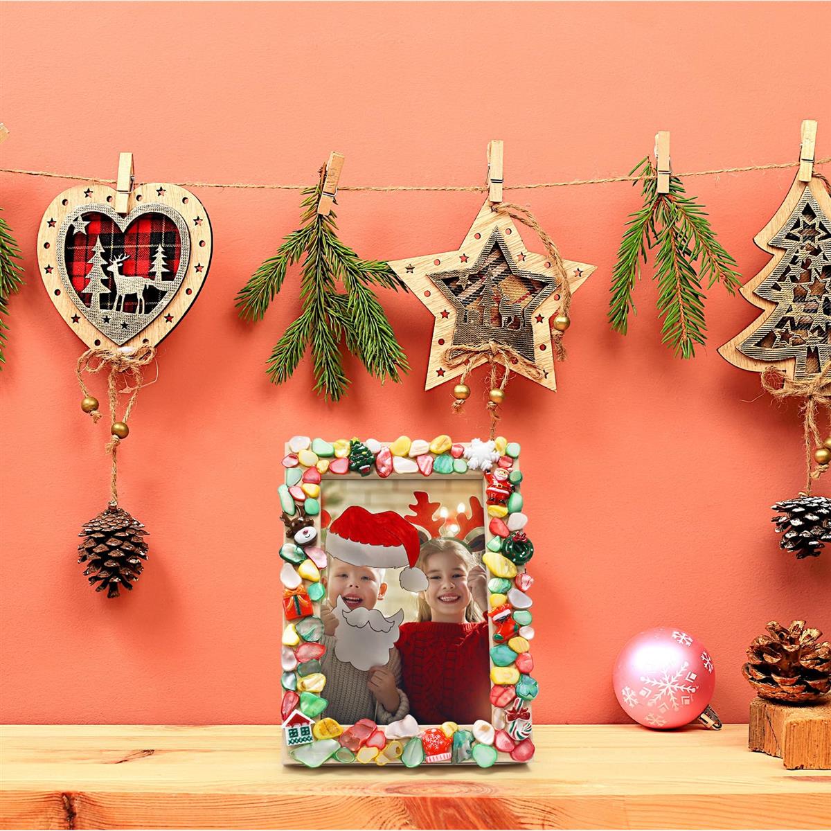 Atelier créatif famille : création d’un cadre  ...