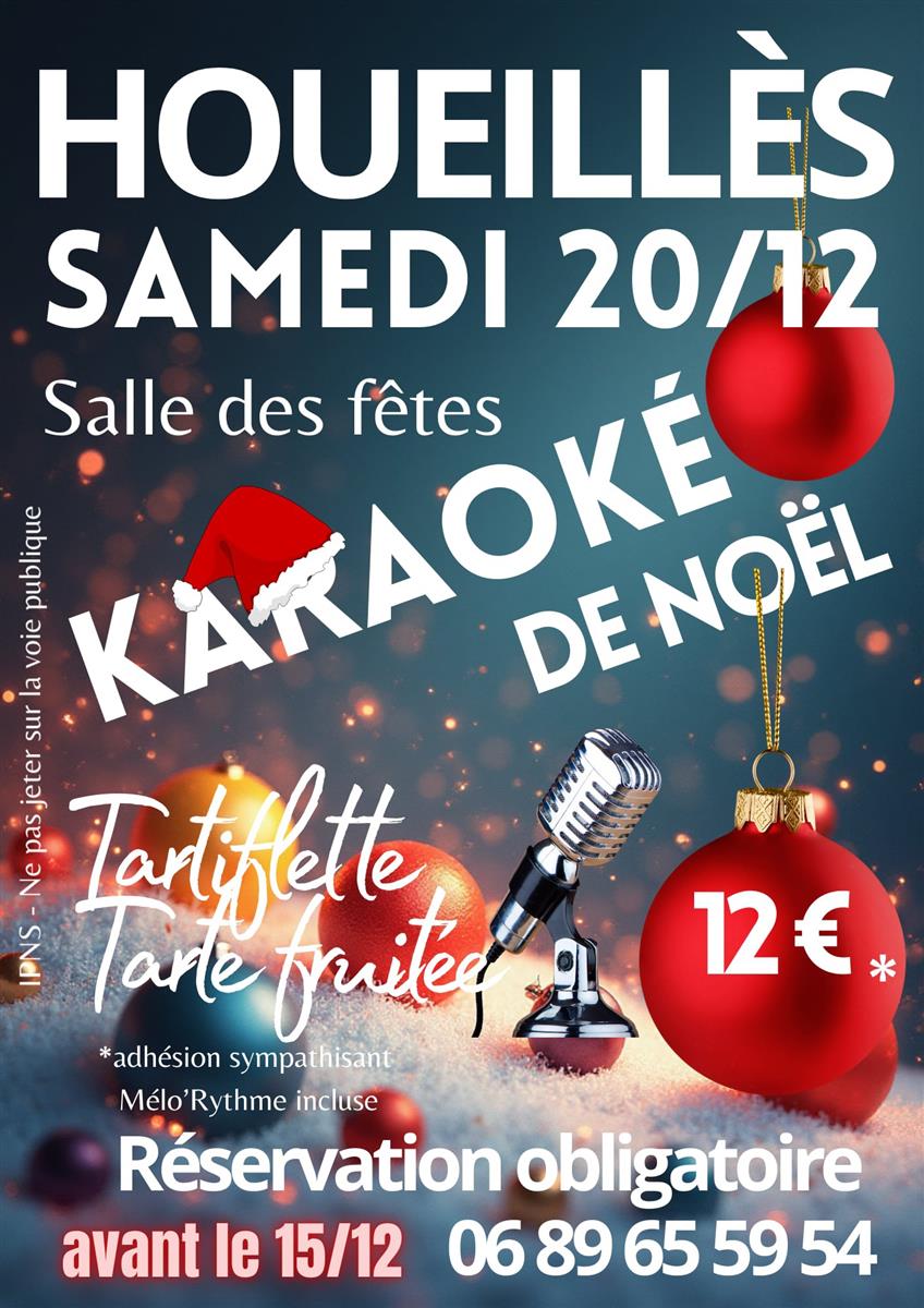 Soirée Karaoké de Noël