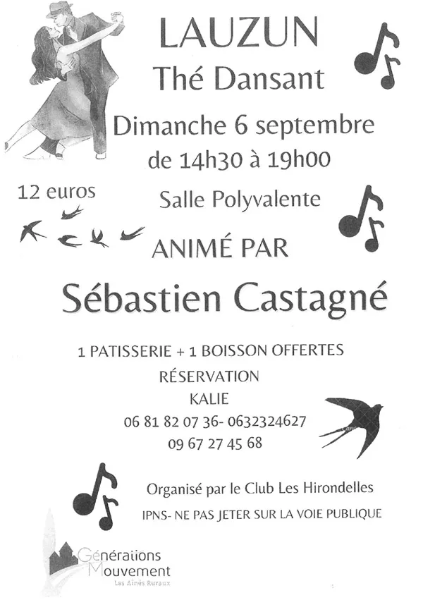 Thé dansant du Club L ... - Crédit: ©club_les_hirondelles | CC BY-NC-ND 4.0
