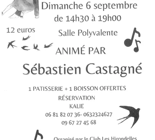 Thé dansant du Club Les Hirondelles