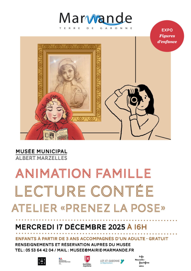 Animation Famille au Musée Marzelles - Lecture ...