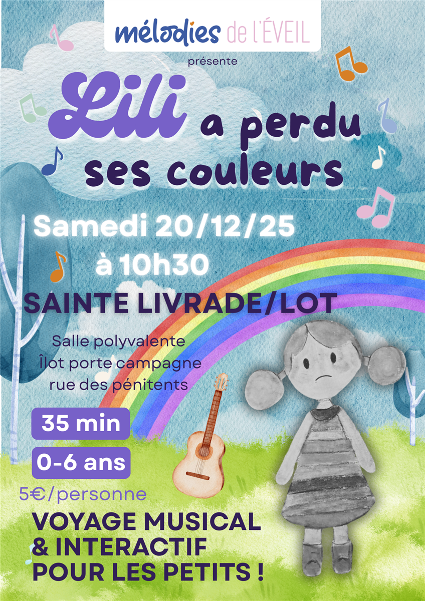 Lili a perdu ses couleurs