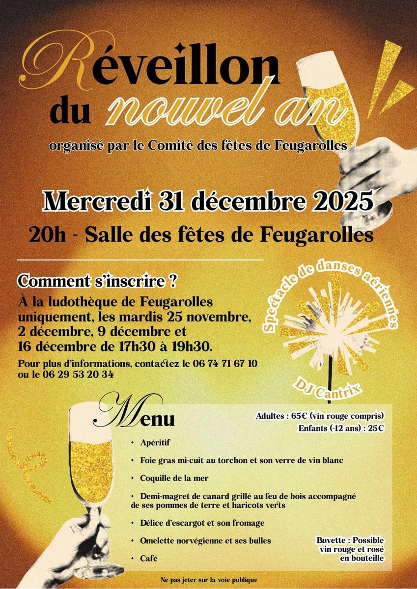 Réveillon à Feugarolles