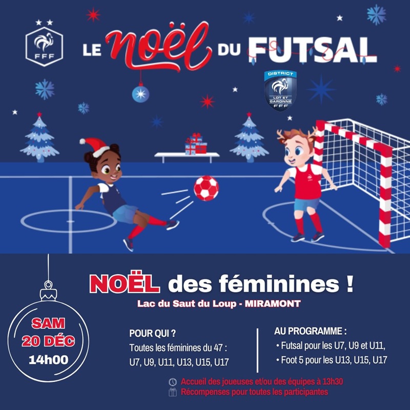 Le Noël du Futsal - Noël des Féminines