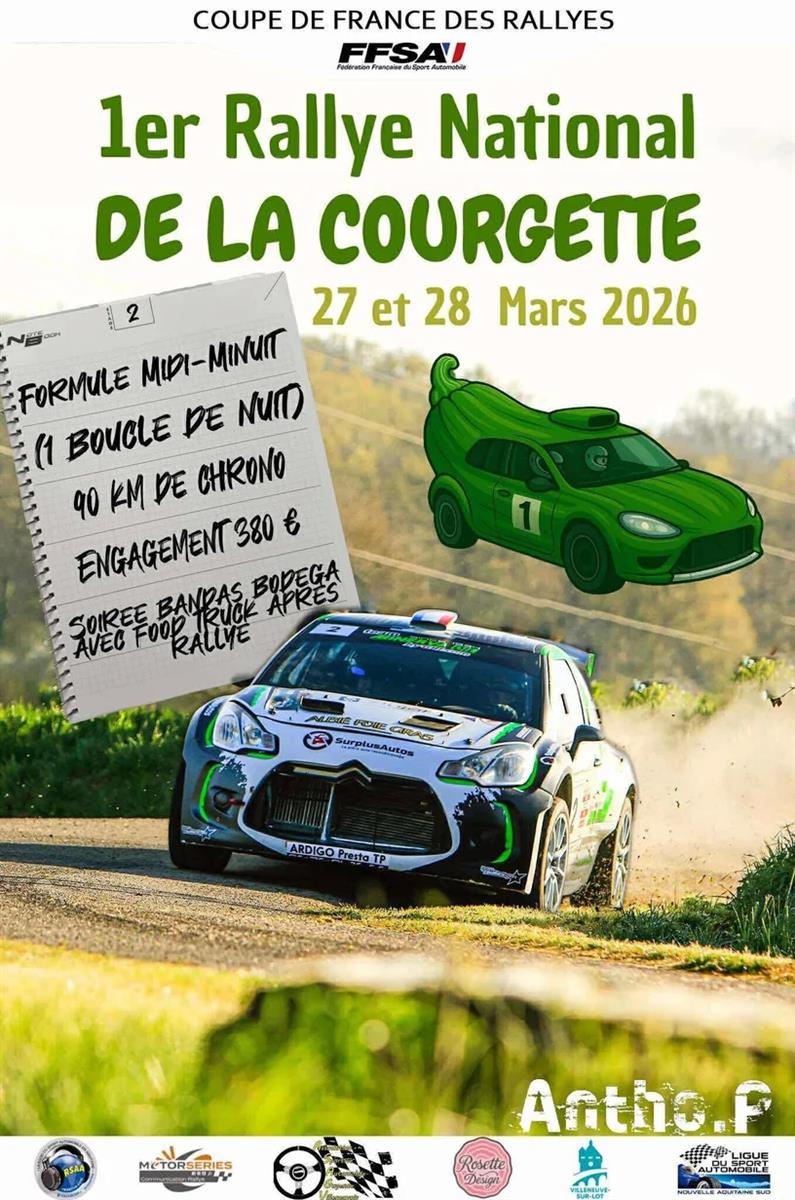 1er Rallye National de la Courgette