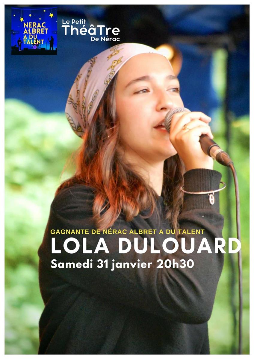 Concert de Lola – Gagnante 2025 de Nérac Albre ...