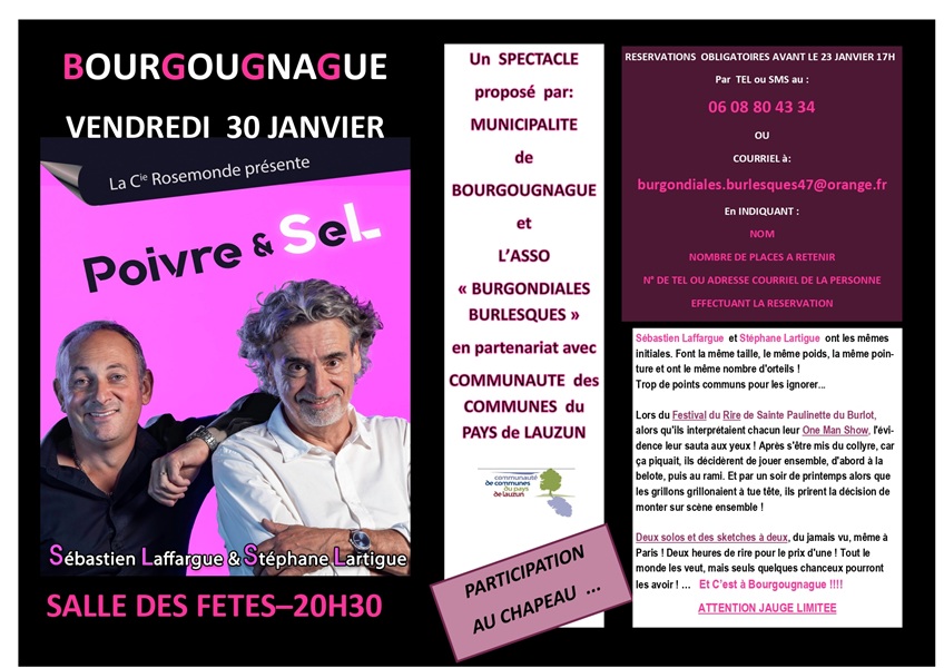 Soirée théâtre - Poivre et sel