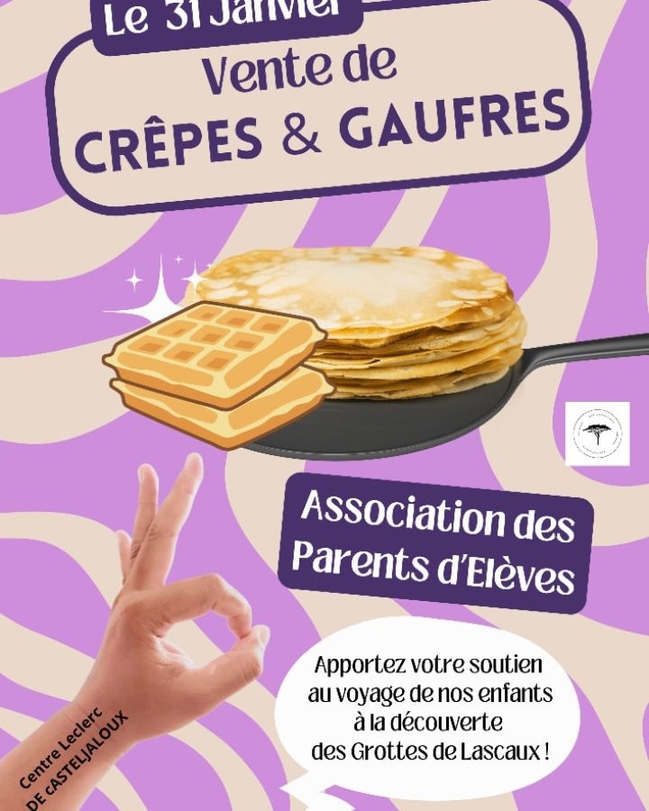 Vente de crêpes