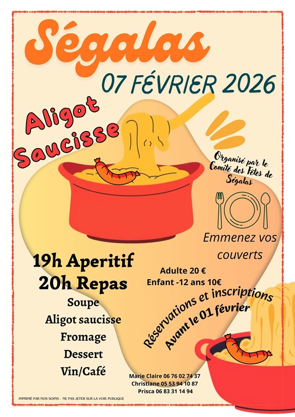 Soirée Aligot-saucisse