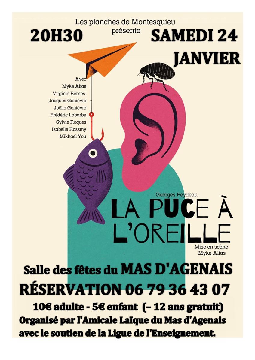 Théâtre "La puce à l'oreille"
