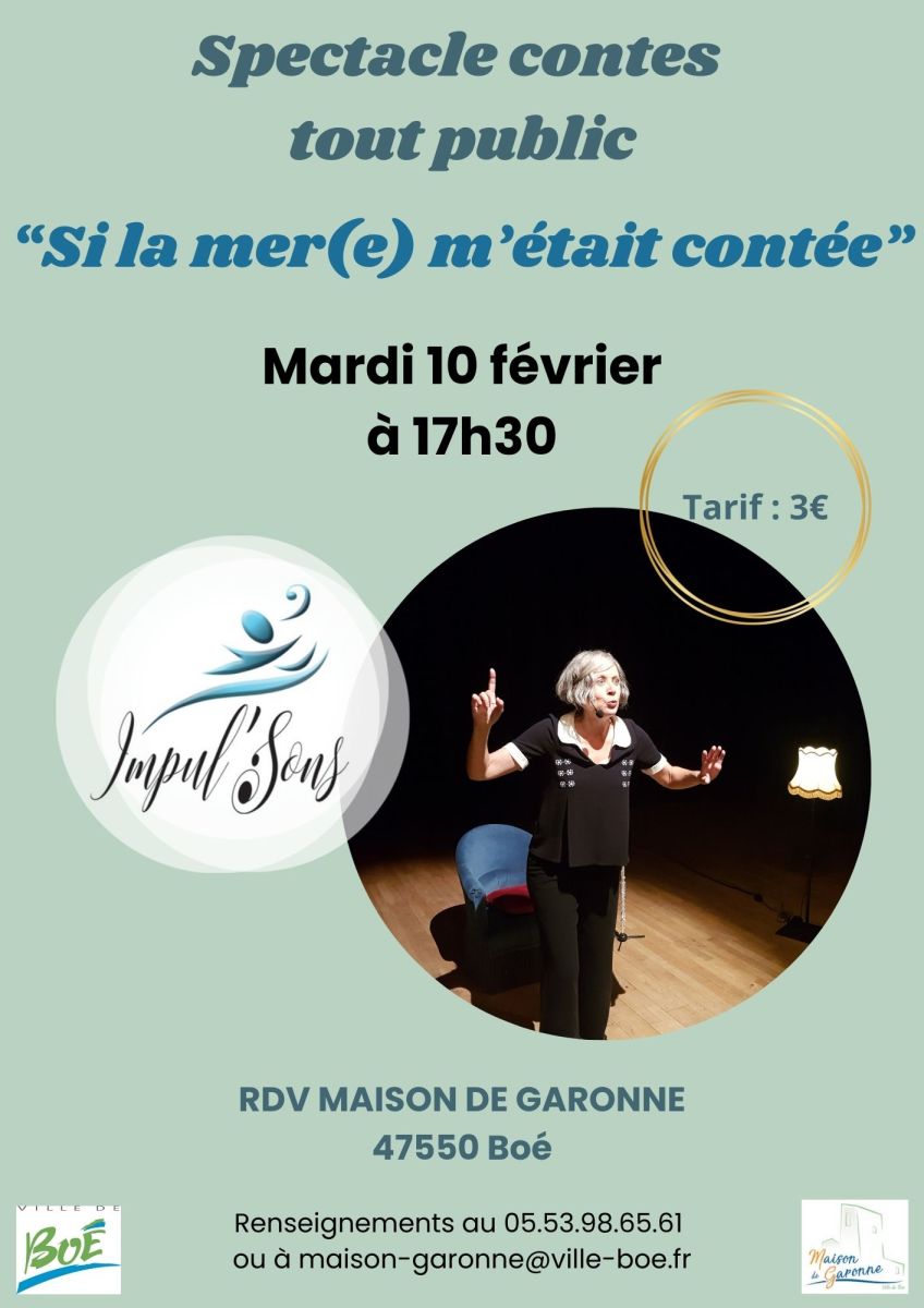 Spectacle contes « Si la mer(e) m’était contée »