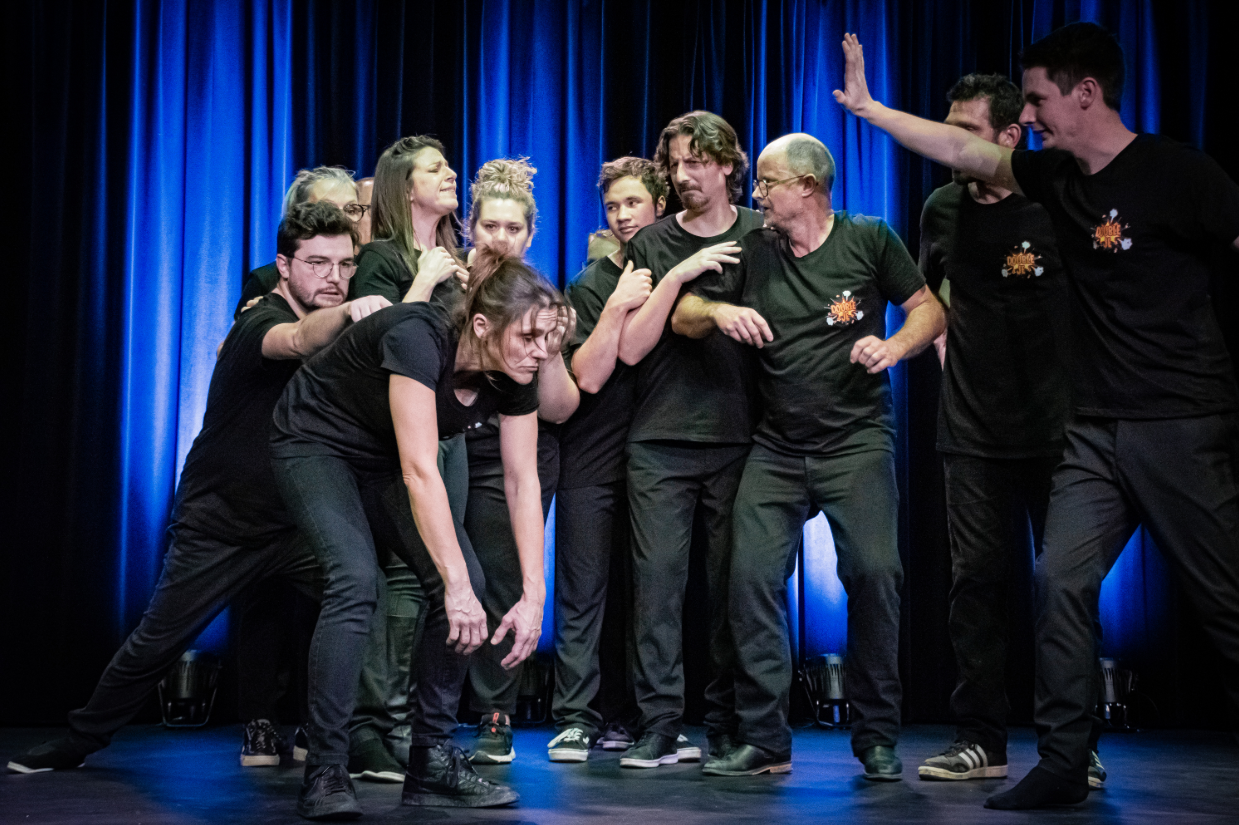 Spectacle d'improvisation théâtrale Double JE