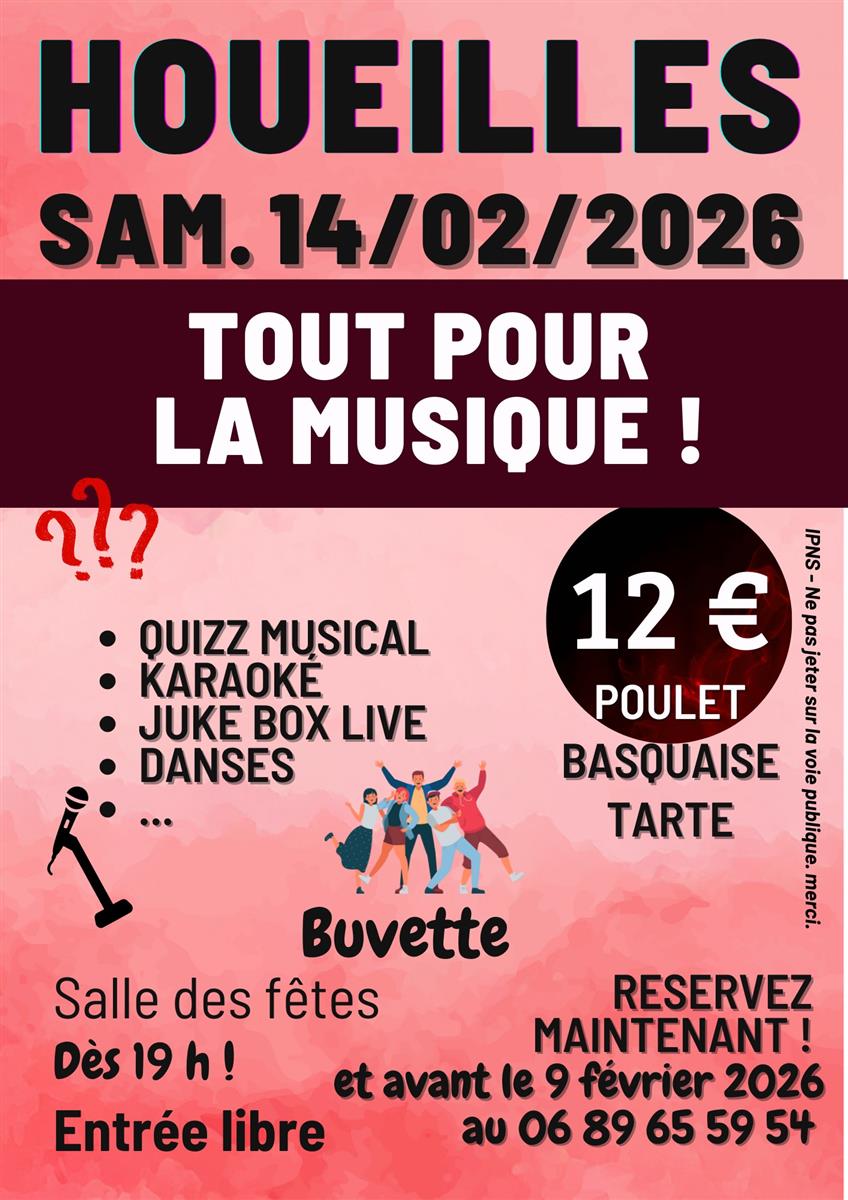 Tout pour la musique !