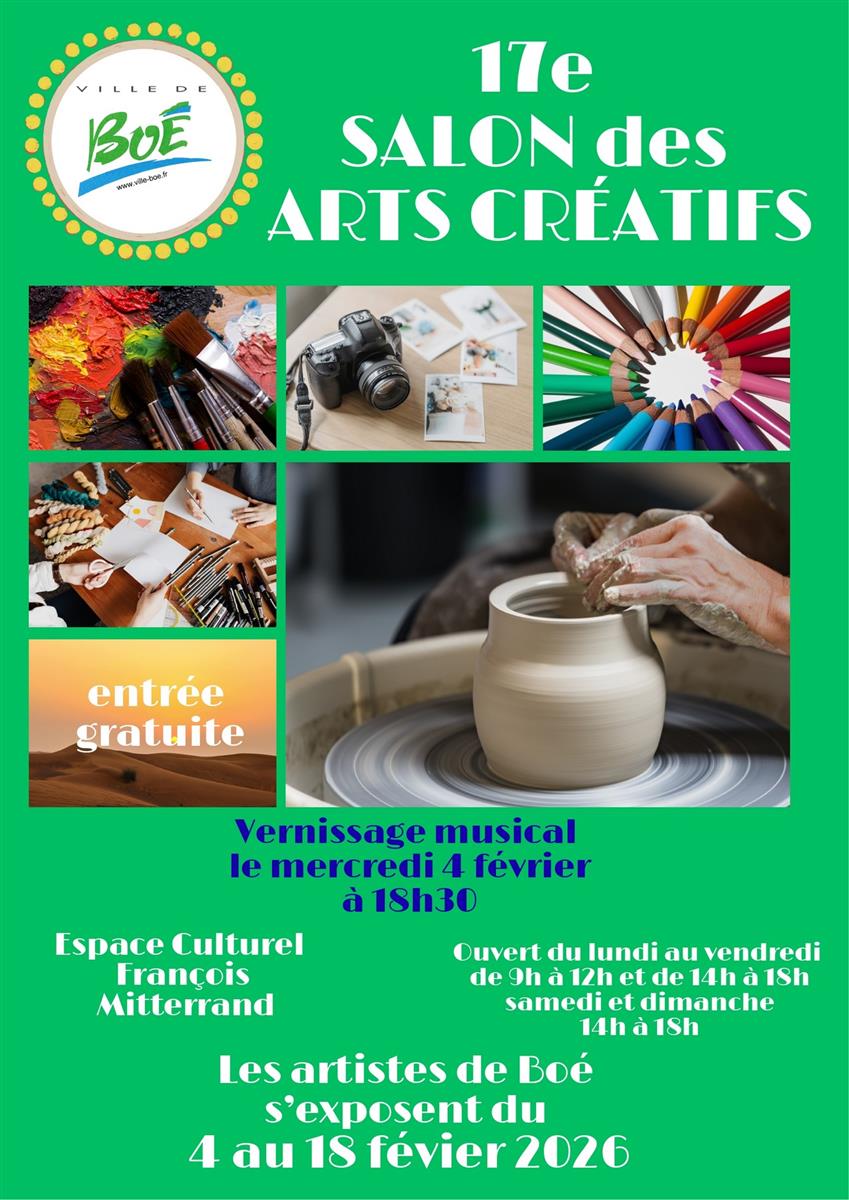 17ème salon des Arts Créatifs de Boé