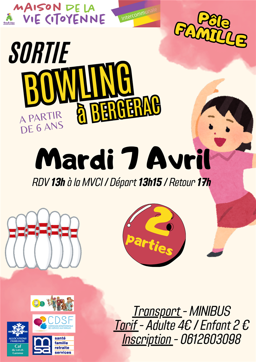 Sortie bowling à Bergerac