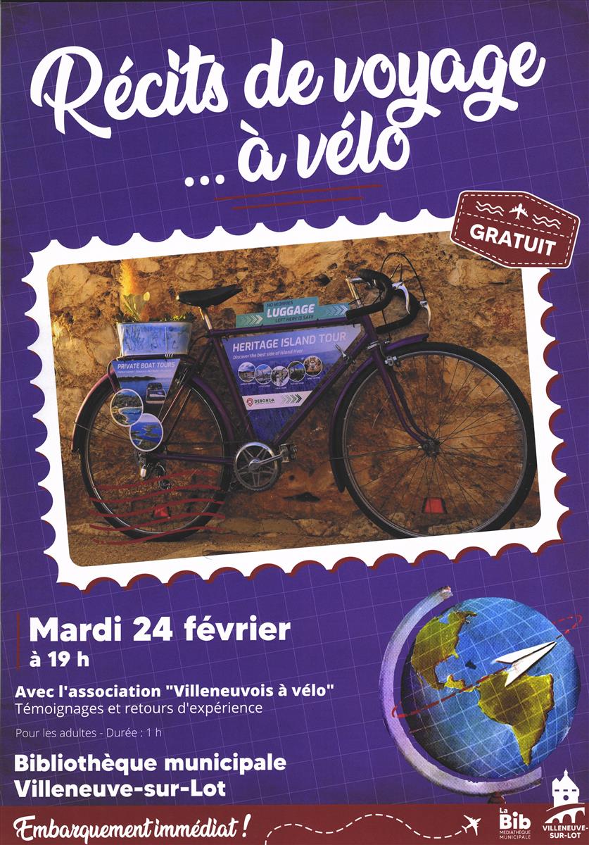 Récits de voyage.. à vélo