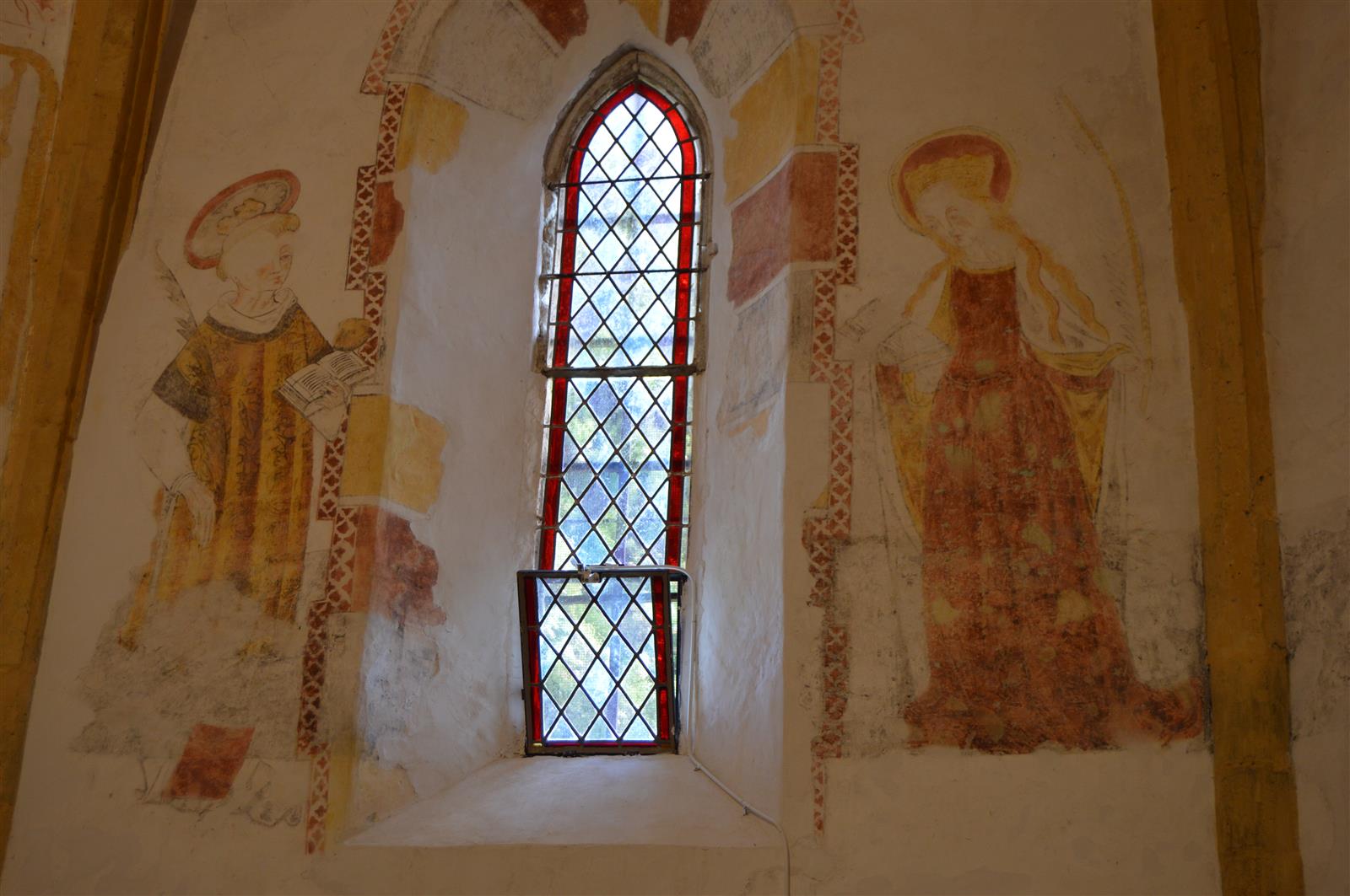 Les peintures murales de l'église Sainte-Foy