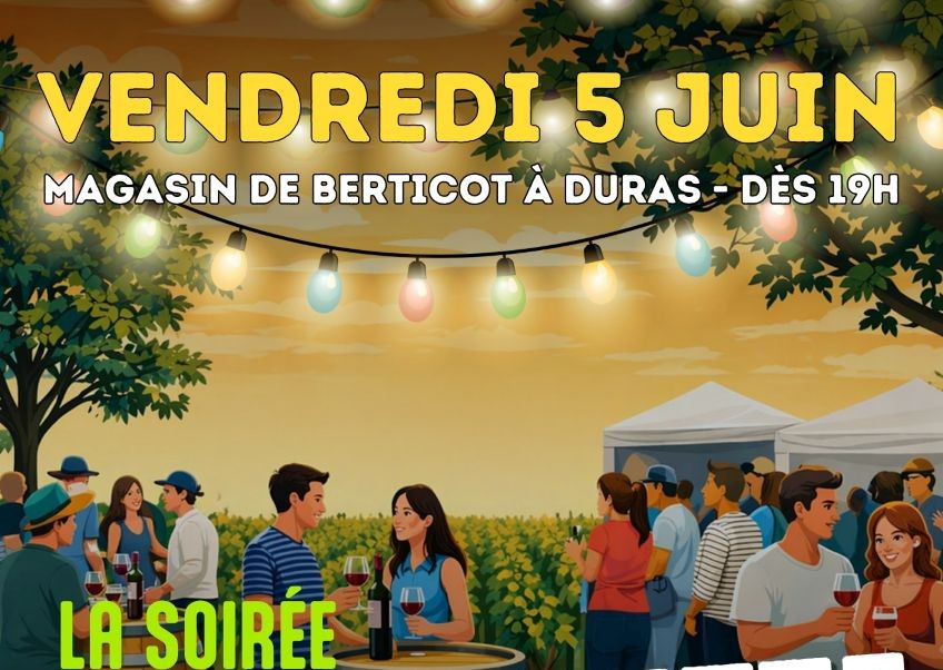 Soirée Guinguette dans les Jardins de Berticot