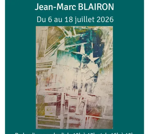 Exposition de peintures par Jean-Marc Blairon